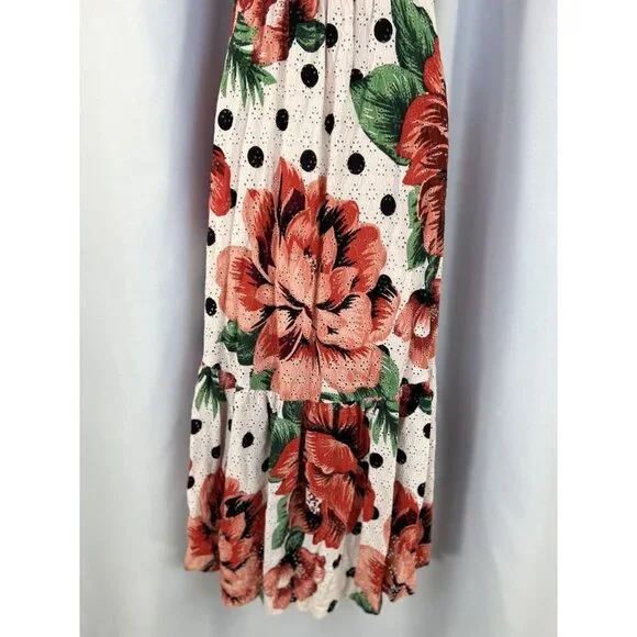 eliza j off the shoulder floral maxi dress Eliza J Evening
